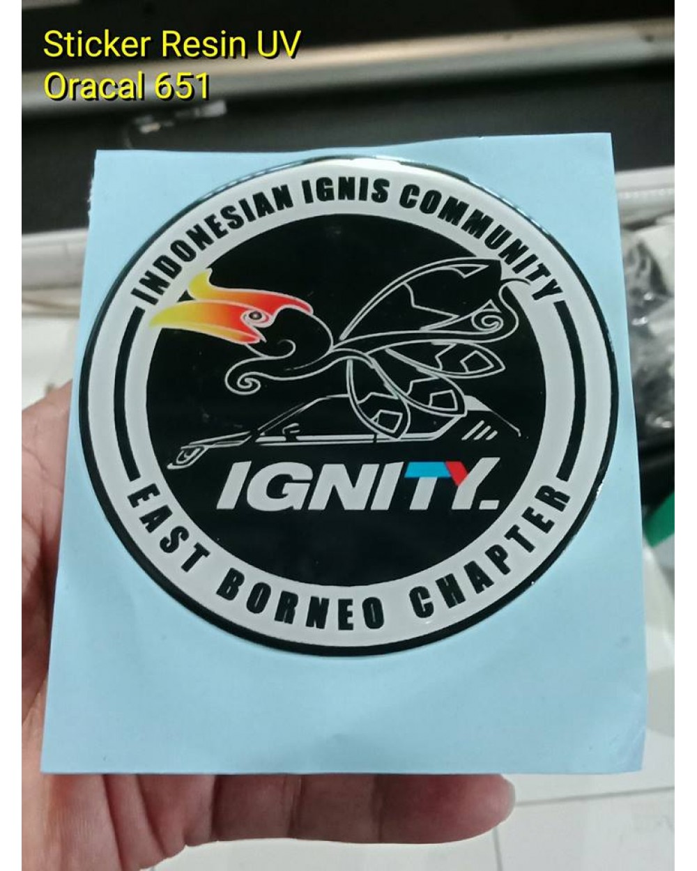 Cetak Stiker Resin